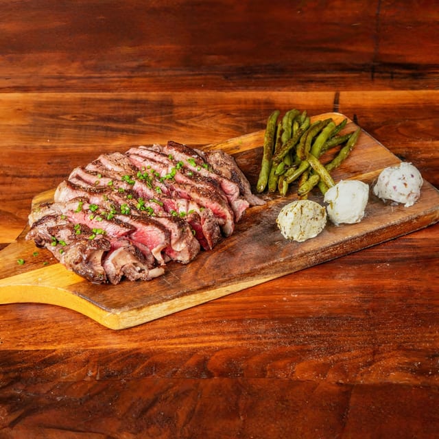 Rib-Eye Steak.