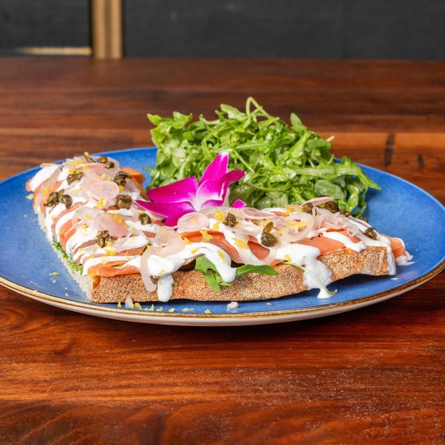 Salmon Tartine.