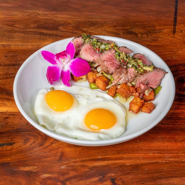 Steak and Egg.