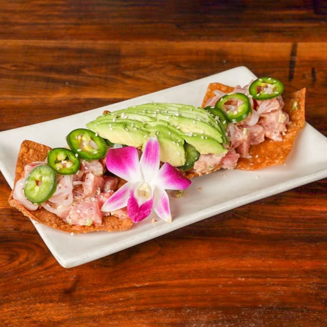 Tuna Tostada.