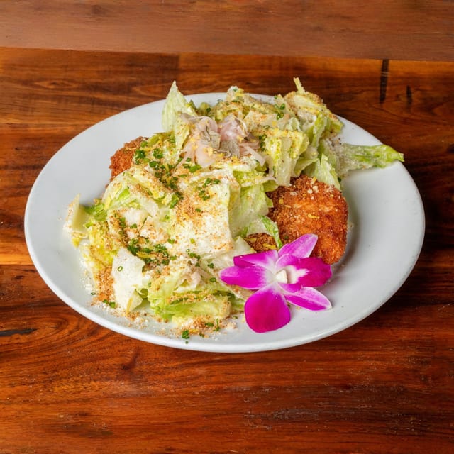 Chicken Caesar Salad.