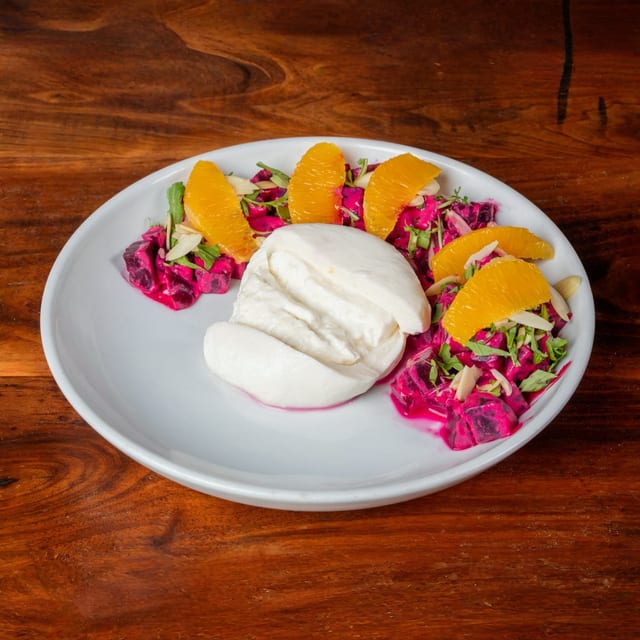 Beet and Burrata.