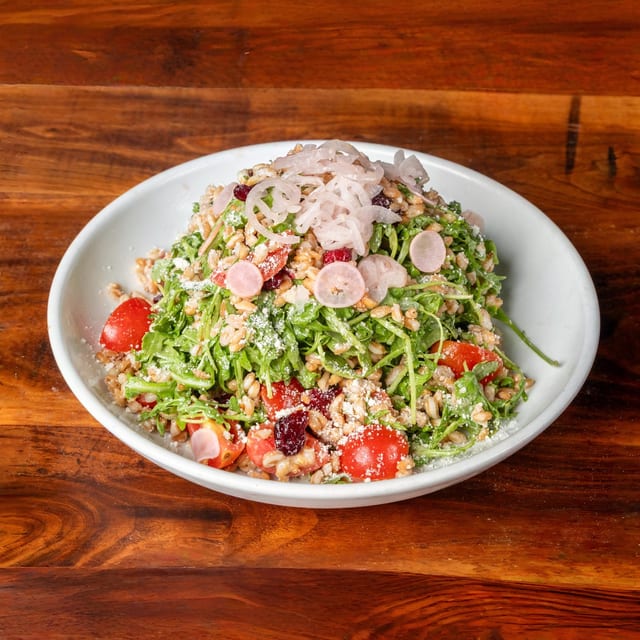 Arugula Farro Salad.